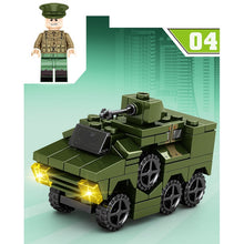 Load image into Gallery viewer, 831PCS MOC 8in1 Mecha Man Figure Model Toy Building Block Brick Gift Kids Compatible Lego
