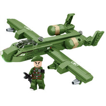 Load image into Gallery viewer, 833PCS Military WW2 4in1 Tank Air Fighter Battle Ship Helicopter Figure Model Toy Building Block Brick Gift Kids Compatible Lego
