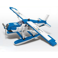 Load image into Gallery viewer, 401PCS Military WW2 Float Seaplane Aircraft Figure Model Toy Building Block Brick Gift Kids Compatible Lego
