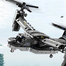 Load image into Gallery viewer, 1133PCS Military V22 Osprey Transport Aircraft Model Toy Building Block Brick Gift Kids Compatible Lego
