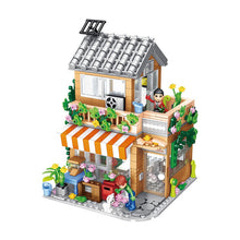 Load image into Gallery viewer, 730PCS MOC City Street Town Homestay Hostel Figure Model Toy Building Block Brick Gift Kids Compatible Lego
