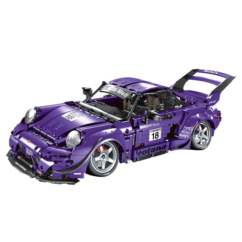 2088PCS MOC Technic RWB 993 Rotana Classic Super Racing Sports Car Model Toy Building Block Brick Gift Kids Compatible Lego 1:10