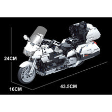 Load image into Gallery viewer, 1562PCS MOC Technic Speed Gold Wing Motorcycle Motor Bike Model Toy Building Block Brick Gift Kids Compatible Lego
