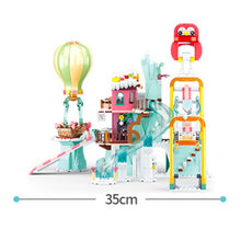 Load image into Gallery viewer, 1065PCS MOC Girl City Alpine Ski Resort Figure Model Toy Building Block Brick Gift Kids Compatible Lego
