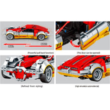 Load image into Gallery viewer, 720PCS MOC Technic Game Cyberpunk 2077 Racing Sport Car Model Toy Pull Back Building Block Brick Gift Kids Compatible Lego
