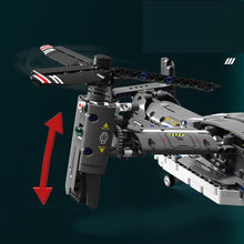 Load image into Gallery viewer, 1133PCS Military V22 Osprey Transport Aircraft Model Toy Building Block Brick Gift Kids Compatible Lego
