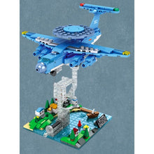 Load image into Gallery viewer, 409PCS MOC Military Xian KJ-2000 Mainring AEW Warning Aircraft Tension Frame Model Toy Building Block Brick Gift Kids Compatible Lego Display
