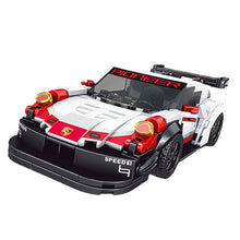 Load image into Gallery viewer, 349PCS MOC Technic RSR Racing Sports Car Model Toy Building Block Brick Gift Kids Compatible Lego With Display Box
