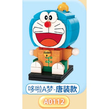 Load image into Gallery viewer, Doraemon Cartoon Comic Mini Figure Minifigure Christmas Construction Action Toy Cute Model Display Building Block Brick Educational Gift Set Kids
