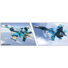 Load image into Gallery viewer, 2332PCS Military WW2 SU-27 Sukhoi Flanker Air Fighter Aircraft Figure Model Toy Building Block Brick Gift Kids Compatible Lego
