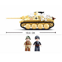 Load image into Gallery viewer, 344PCS MOC Military WW2 Jagdpanzer 38t Tank Figure Model Toy Building Block Brick Gift Kids
