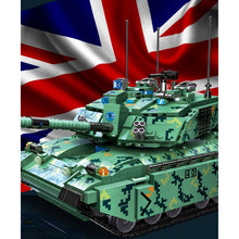 Load image into Gallery viewer, 1298PCS Military WW2 Challenger Ⅱ Main Battle Tank Model Toy Building Block Brick Gift Kids Compatible Lego

