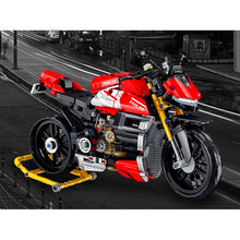Load image into Gallery viewer, 981PCS MOC Technic Ducati Panigale V4 SP Motorcycle Motor Bike Model Toy Building Block Brick Gift Kids Compatible Lego
