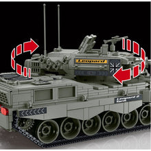 Load image into Gallery viewer, 1756PCS Military WW2 Thunder Panther 2A4 Leopard Main Battle Tank Model Toy Building Block Brick Gift Kids Compatible Lego
