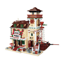 Load image into Gallery viewer, 2237PCS MOC Wharf Pier Boat House Diner Restaurant Model Figure Toy Building Block Brick Gift Kids Compatible Lego
