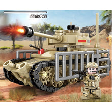 Load image into Gallery viewer, 697PCS MOC Military WW2 4in1 Metre Wave Radar Truck Vehicle Figure Model Toy Building Block Brick Gift Kids

