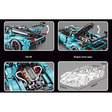 Load image into Gallery viewer, 3502PCS MOC Technic Hongqi HQ S9 Racing Sports Car Model Toy Building Block Brick Gift Kids Compatible Lego
