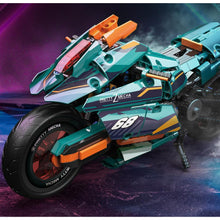 Load image into Gallery viewer, 669PCS MOC Technic Speed Cyberpunk Motor Bike Motorcycle Model Toy Building Block Brick Gift Kids Compatible Lego
