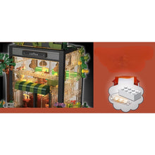Load image into Gallery viewer, 589PCS MOC City Street Coffee Cafe Shop House Figure Model Toy Building Block Brick Gift Kids Compatible Lego
