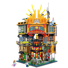 Load image into Gallery viewer, 4184PCS MOC Micro Mini City Street Hongkong Town Plaza Tower Figure Model Toy Building Block Brick Gift Kids

