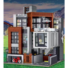 Load image into Gallery viewer, 3623PCS MOC City Street Cube Brown Modern Villa House Model Toy Building Block Brick Gift Kids Compatible Lego
