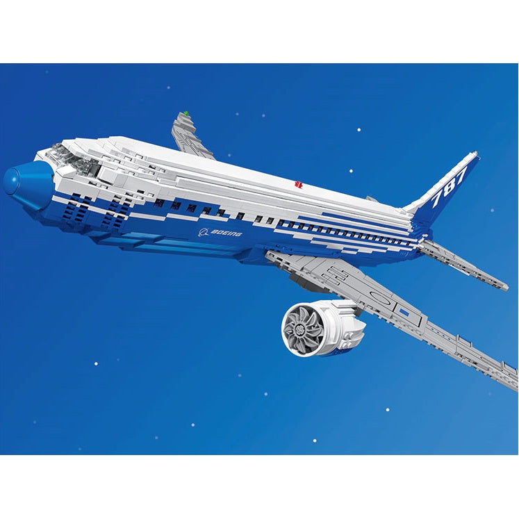 1353PCS MOC Boeing 787 Dreamliner Air Bus Plane Model Building Block Brick Toy Gift Set Kids New Display