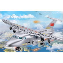 Load image into Gallery viewer, 251PCS Military WW2 Y-20 Xian Transport Aircraft Figure Model Toy Building Block Brick Gift Kids
