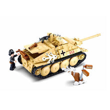 Load image into Gallery viewer, 344PCS MOC Military WW2 Jagdpanzer 38t Tank Figure Model Toy Building Block Brick Gift Kids
