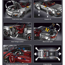 Load image into Gallery viewer, 3389PCS MOC Static Technic Speed 911 GT2 RS Super Racing Sports Car Model Toy Building Block Brick Gift Kids Compatible Lego 1:8
