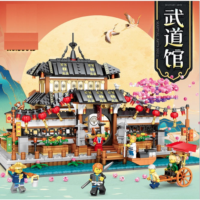 2288PCS MOC Martial Club Model Building Block Brick Toy Figures Gift Set Kids New Compatible With Lego