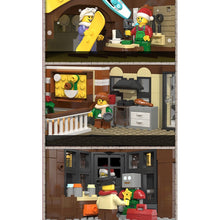 Load image into Gallery viewer, 2955PCS MOC City Christmas Claus Toy Shop Store Santa Snow House Figure Model Building Block Brick Gift Kids
