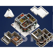 Load image into Gallery viewer, 2955PCS MOC City Christmas Claus Toy Shop Store Santa Snow House Figure Model Building Block Brick Gift Kids
