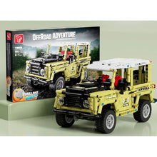 Load image into Gallery viewer, MOC Technic Pull Back Jeep FJ Defender Cruiser SUV Off Road Car Vehicle Model Toy Building Block Brick Gift Kids Compatible Lego
