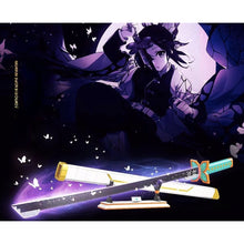 Load image into Gallery viewer, 778PCS MOC Cartoon Comic Nichirin Demon Slayer Mod Kocho Shinobu Sword Blade Educational Toy Model Building Block Brick Gift Kids Compatible Lego Display
