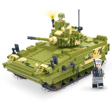 Load image into Gallery viewer, 752PCS Military WW2 ZBD-04 Infantry Fighting Combat Vehicle Figure Model Toy Building Block Brick Gift Kids Compatible Lego
