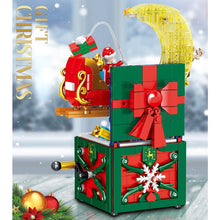 Load image into Gallery viewer, 772PCS MOC Micro Mini Christmas Box Santa Reindeer Elk Model Toy Building Block Brick Gift Kids Display
