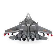 Load image into Gallery viewer, 281PCS Military J-15 Flying Shark Jet Air Fighter Plane Model Building Block Brick Toy Gift Set Kids New Compatible Lego
