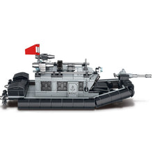Load image into Gallery viewer, 415PCS Military WW2 LCAC Landing Craft Air Cushion Figure Model Toy Building Block Brick Gift Kids Compatible Lego

