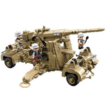 Load image into Gallery viewer, 829PCS Military WW2 Flak 36 88mm Antiaircraft Figure Model Toy Building Block Brick Gift Kids Compatible Lego
