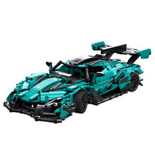 Load image into Gallery viewer, 1391PCS MOC Technic Tiffany Apollo Super Racing Sports Car Model Toy Building Block Brick Gift Kids Compatible Lego 1:14
