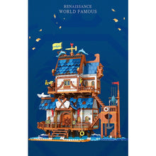 Load image into Gallery viewer, 2450PCS MOC City Street European Century Fishing Store Model Toy Building Block Brick Gift Kids Compatible Lego

