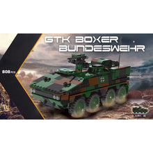 Load image into Gallery viewer, 808PCS WW2 GTK Boxer Bundeswehr Armoured Vehicle Model Toy Building Block Brick Gift Kids Compatible Lego
