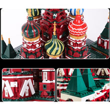 Load image into Gallery viewer, 3213PCS Architecture The Saint Basil&#39;s Chthedral Of Moscow Russia Model Building Block Brick Toy Gift Set Kids New Display Compatible Lego

