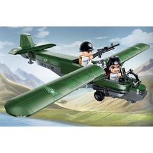 Load image into Gallery viewer, 234PCS Military WW2 DFS-230 Assault Glider Figure Model Toy Building Block Brick Gift Kids Compatible Lego
