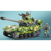 Load image into Gallery viewer, 479PCS Military WW2 Type 99A Main Battle Tank Figure Model Toy Building Block Brick Gift Kids Compatible Lego
