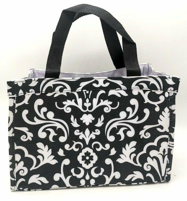 Brand New Thirty-One Bags Gray 10 inch tall Mini Storage Bin many uses