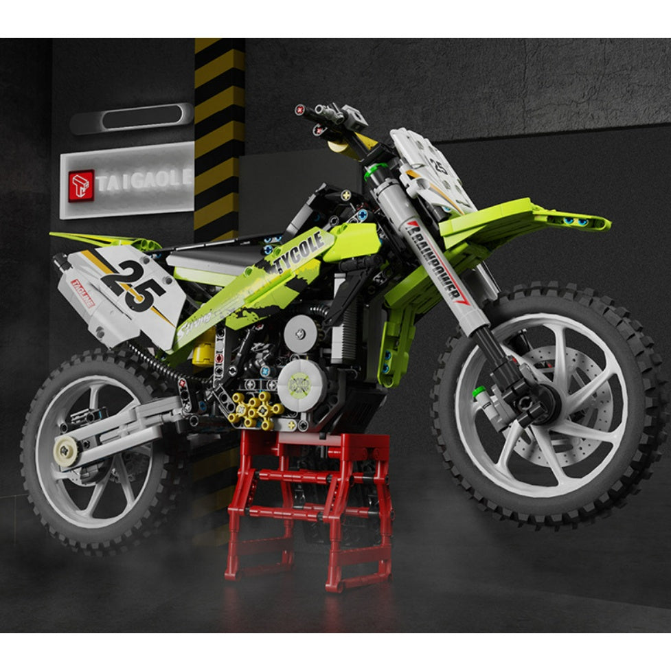 1302PCS MOC Technic Speed KTM Dirt Motor Bike Motorcycle Model Toy Building Block Brick Gift Kids Compatible Lego 1:5