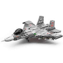 Load image into Gallery viewer, 835PCS Military WW2 Sukhoi Su-27 Flanker Air Fighter Aircraft Figure Model Toy Building Block Brick Gift Kids
