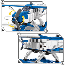 Load image into Gallery viewer, 401PCS Military WW2 Float Seaplane Aircraft Figure Model Toy Building Block Brick Gift Kids Compatible Lego
