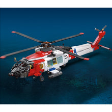 Load image into Gallery viewer, 1408PCS Military WW2 MH-60T Jayhawk Rescuer Helicopter Model Toy Building Block Brick Gift Kids Compatible Lego
